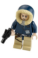 Han Solo, Tan Legs with Holster Pattern, Parka Hood with Tan Fur - sw0343