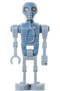 2-1B Medical Droid Minifigure - 2-1B Medical Droid with a dotted badge pattern, light bluish gray legs - sw0345
