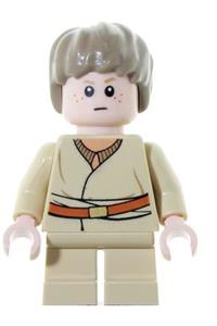 Anakin Skywalker Minifigure - Anakin Skywalker with short legs and hair - sw0349