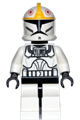 Clone Pilot (Clone Wars) with black head - sw0355