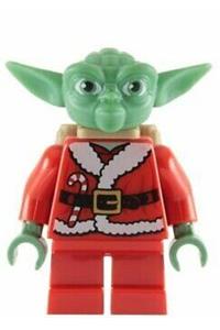 Santa Yoda with Backpack sw0358