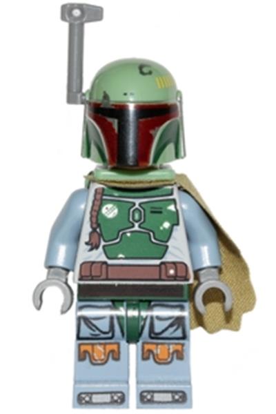 Lego Star Wars Figur Boba Fett sw0396 aus Set 9496 mit Waffe und Cape 