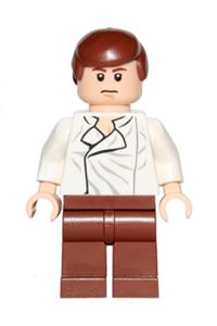 Han Solo, Reddish Brown Legs without Holster Pattern, Dual Sided Head sw0403