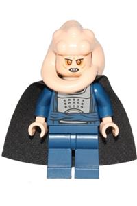 Bib Fortuna Minifigure - Bib Fortuna showing bared teeth - sw0404