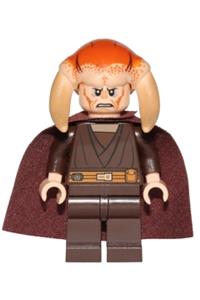 Saesee Tiin Minifigure - Saesee Tiin with a cape - sw0420