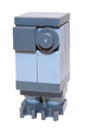 Gonk Droid (GNK Power Droid), light bluish gray body and dark bluish gray legs - sw0430