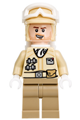 Rebel Trooper from Hoth wearing a tan uniform with stubble - sw0462