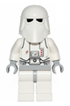 Snowtrooper, light bluish gray hips, light bluish gray hands, printed head, torso back printing - sw0463