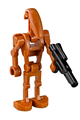 Battle Droid Dark Orange without Back Plate - sw0467