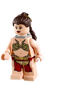 LEGO Jabba the Hutt and Princess Leia ~ Custom LEGO/Blocks Minifigures Slave 