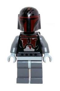 Mandalorian Super Commando - Mandalorian Super Commando with a head featuring a high brow pattern - sw0495