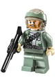 Endor Rebel Commando - beard and angry dual sided head - sw0511