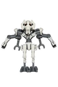 LEGO STAR WARS GENERAL GRIEVOUS Minifigure with four lightsabers Great Condition