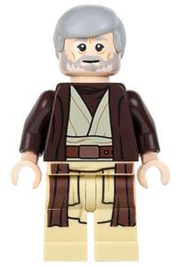 jung mit dunkelorangem Haar + Headset G3222 Lego sw0055 Minifig Obi-Wan Kenobi 