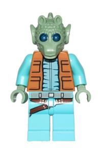 Greedo Minifigure - Greedo with a belt - sw0553