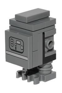 Gonk Droid Minifigure - Gonk Droid (GNK Power Droid) in dark bluish gray - sw0562