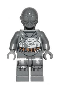 RA-7 Protocol Droid Minifigure - Dark Bluish Gray RA-7 Protocol Droid - sw0573