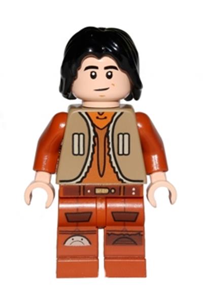 Lego Ezra Bridger Minifigure from Set 75090 Star Wars NEW sw574 