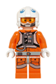 Snowspeeder pilot - white helmet, headset - sw0597