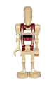 Battle Droid Security with straight arm - solid pattern on torso - sw0600