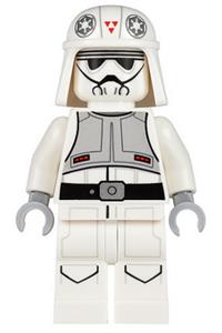 AT-DP Pilot Minifigure - Imperial combat driver in white uniform, AT-DP pilot - sw0624