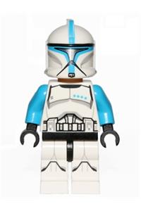 Clone Trooper Lieutenant Minifigure - Clone Trooper Lieutenant with printed legs - sw0629