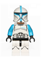 Clone Trooper Lieutenant, printed legs - sw0629