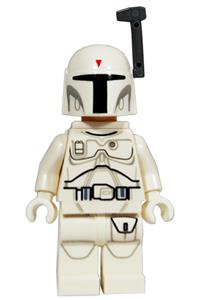 Boba Fett - white, detailed pattern sw0631