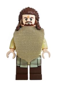 Qui-Gon Jinn with poncho, printed legs sw0651