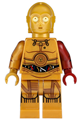 C-3PO - Dark Red Arm - sw0653