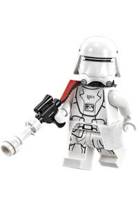 The Force Awakens LEGO Star Wars The First Order Snowtrooper Officer Minifigure 