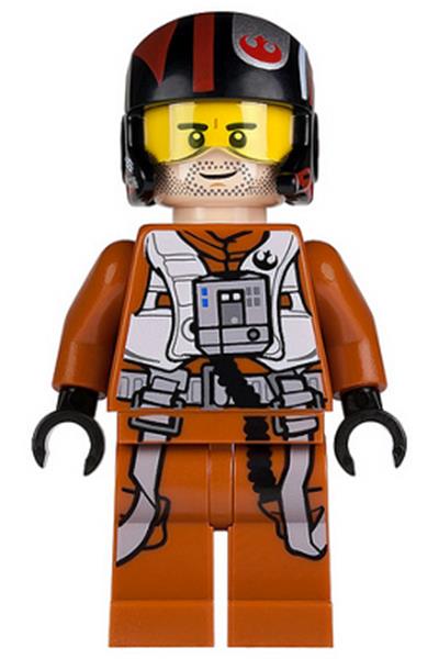 Lego Star Wars Figure sw658 POE DAMERON from Set 75102 sw0658 