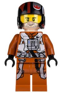 Poe Dameron, Pilot Jumpsuit, Helmet sw0658