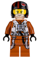 Poe Dameron, pilot jumpsuit, helmet - sw0658