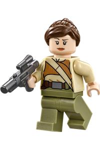 Resistance Soldier Minifigure - Female resistance soldier - sw0668