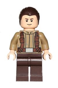 Resistance Soldier Minifigure - Male resistance soldier - sw0669