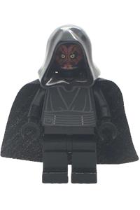 Darth Maul Minifigure - Darth Maul with waist sash and torso pocket - sw0686