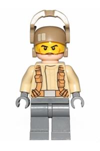 Resistance Trooper - tan jacket, frown, cheek lines sw0698