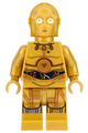 C-3PO - colorful wires, printed legs - sw0700