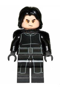 Kylo Ren Minifigure - Kylo Ren with  hair - sw0717