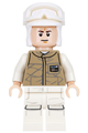 Hoth Rebel Trooper dark tan uniform (brown beard) - sw0736