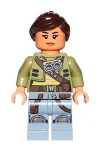 Kordi Minifigure - Kordi with sand blue legs - sw0755