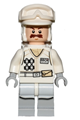 Rebel Trooper in a white uniform with a moustache - sw0760