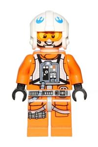 Rebel Pilot Minifigure - Rebel Pilot Zin Evalon - sw0761