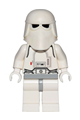 Snowtrooper, Light Bluish Gray Hips, Light Bluish Gray Hands - Backpack Directly Attached to Neck Bracket - sw0764b