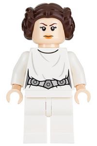 Princess Leia, white dress, detailed belt sw0779