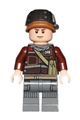 Rebel trooper with a light nougat head wearing a helmet with a pearl dark gray band - sw0805