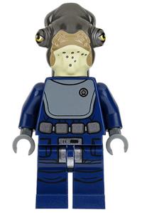 New Star Wars LEGO Admiral Raddus Rogue One Rebel Minifigure Sw0816 75172 main image 0