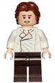 Han Solo, Dark Brown Legs, Wavy Hair - sw0823