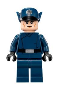 First Order Officer Minifigure - First Order officer with a major/colonel rank - sw0832